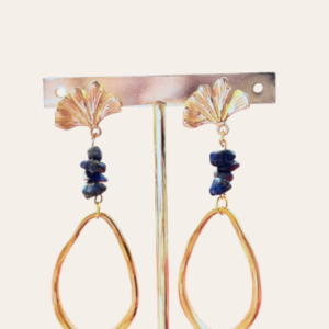 pendientes de acero modelo madeira rosa